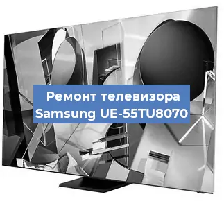 Замена светодиодной подсветки на телевизоре Samsung UE-55TU8070 в Екатеринбурге